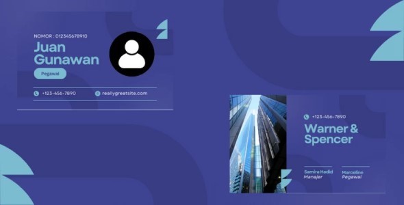 Work on business card designs quickly