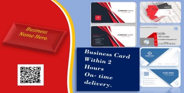 High Quality Business Card & Resume Template Design.