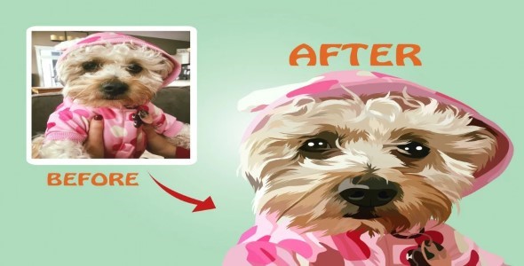 I will draw your dog or any pets into cartoon