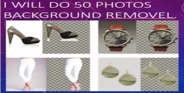 I will do 50 photos background removel.