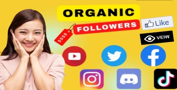 I will organic followers on youtube,instagram, facebook,twitter and all social media