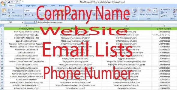 I will do data entry and lead genaration