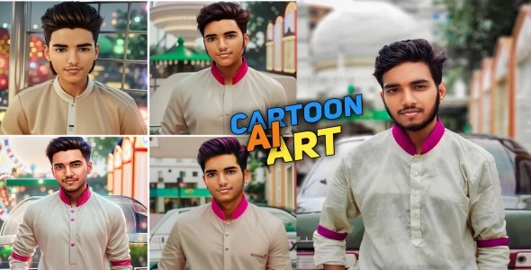 i will make cartoon in your 20 photos inly 5$