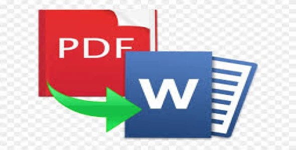I will Convert One File From Word To PDF And PDF To Word