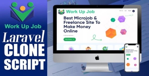 WorkUpJob - Clone Laravel PHP Script | Work Up Job Script।