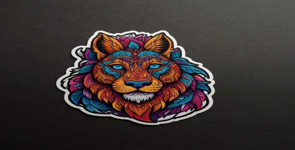 Sticker design creation,and icon creation