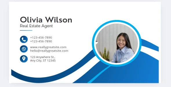 I can create any type of business card.