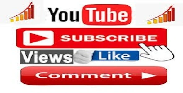 Youtube 10 Subscribe, 10 Comment, 10 Like, Watch time Service