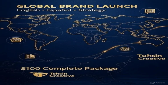 Bilingual Brand Launch Package: Content + Design + Strategy