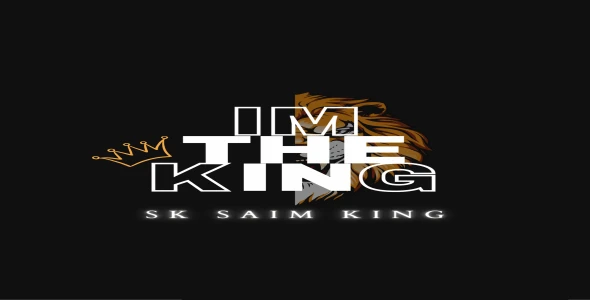 Black And White Modern The King T Shirt