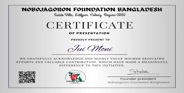 Certificate designer