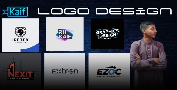 I will create professional logo for your business