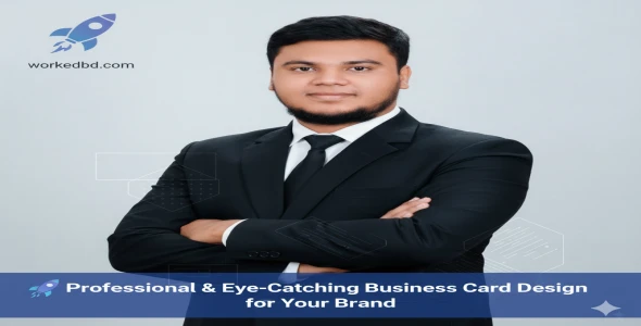 🚀 Professional & Eye-Catching Business Card Design for Your Brand