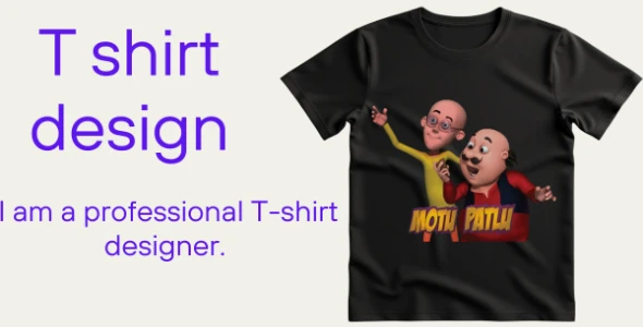 I Will Design Best Quality T-Shirt For You