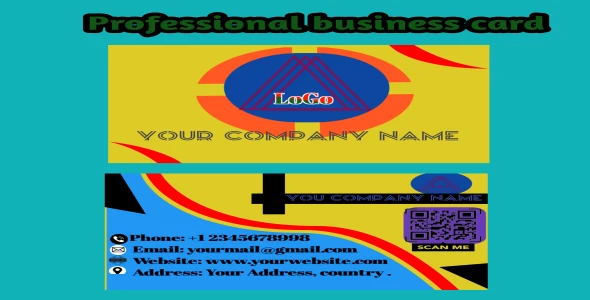 Professional Business Card Design | Modern & Print-Ready বিজনেস কার্ড