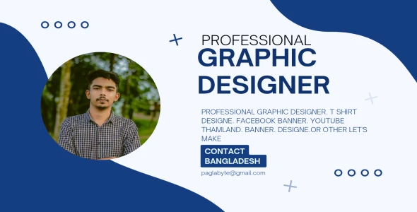 Professional graphic designer