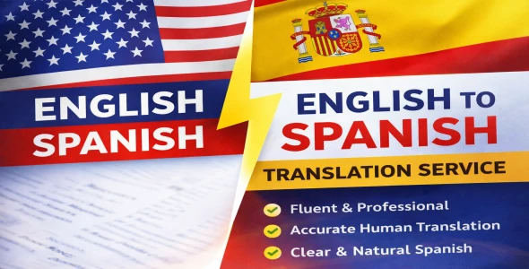 “Professional English to Spanish Translator – Accurate & Natural Content” ✅