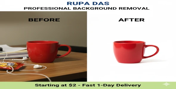 I will professionally remove background from 15 images