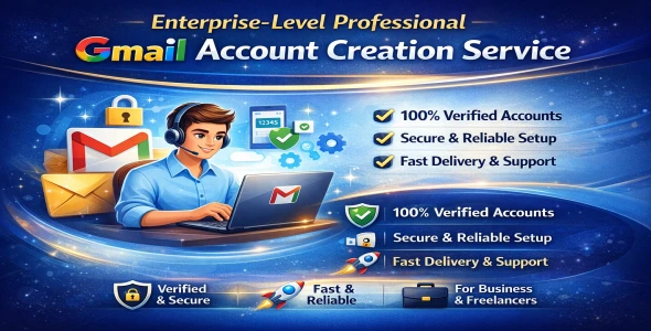 ✅👌👉Enterprise-Level Professional Gmail Account Creation Service