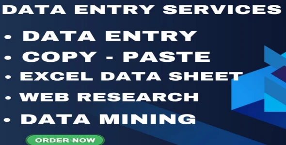 “Expert Data Entry, Copy-Paste & Web Research  100% Accuracy & On-Time Delivery”