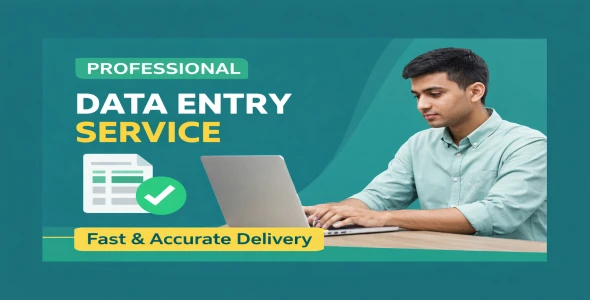 I will do fast and accurate data entry