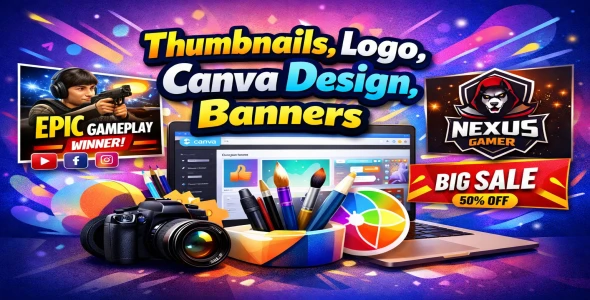 Canva Design and Youtube Thumbnails