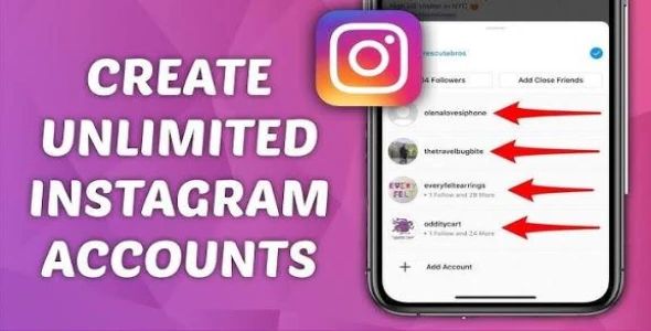 Unlimited instagram id sell