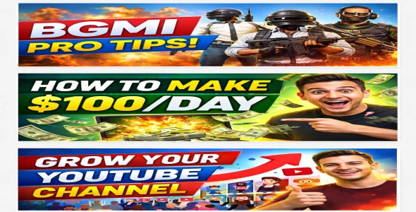 I will design eye-catching YouTube thumbnails to boost your views