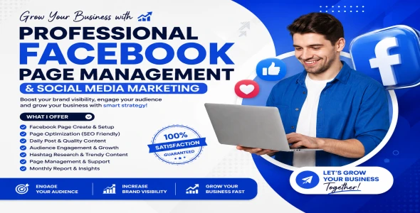 Professional Facebook Page Management & Social Media Marketing