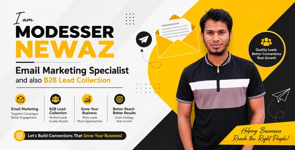 I will collect targeted email lists and b2b lead for email marketing