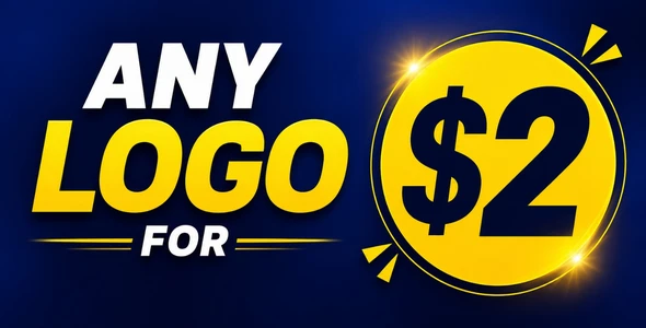 I will create unique and custom logo for only $2